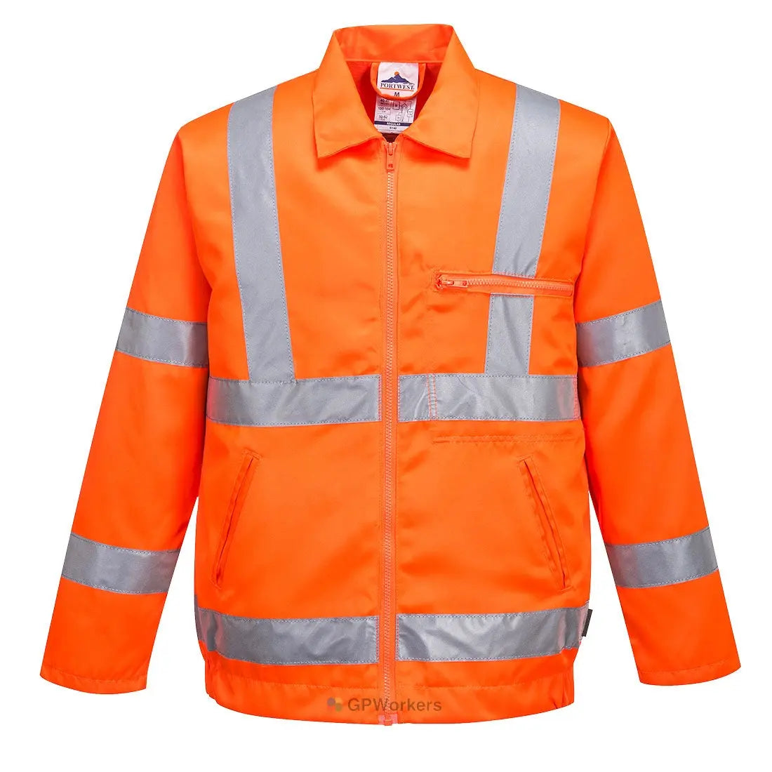 BLOUSON HAUTE-VISIBILITÉ BICOLORE