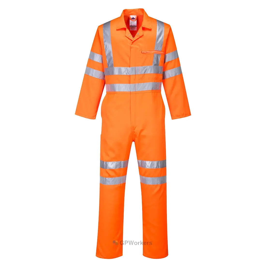 COMBINAISON DE SERVICE EN POLYCOTON HAUTE-VISIBILITÉ