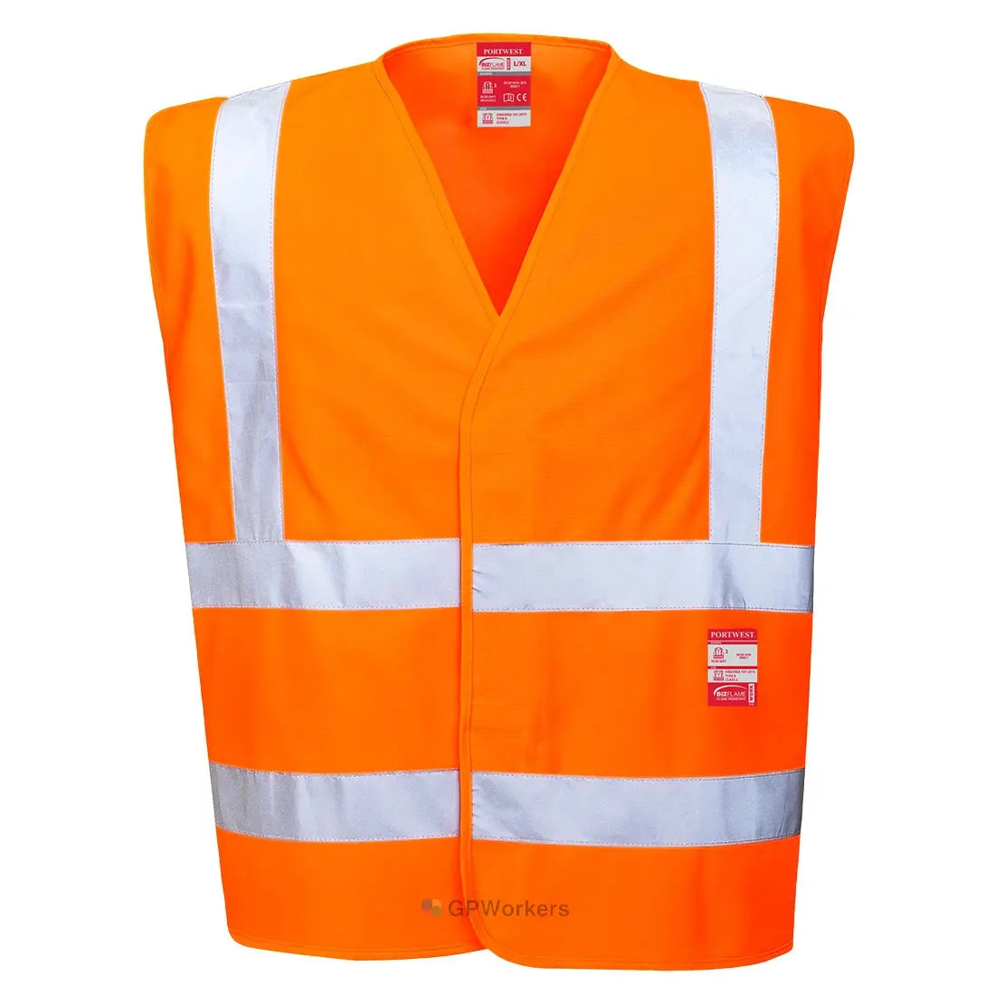 GILET HV RÉSISTANT À LA FLAMME