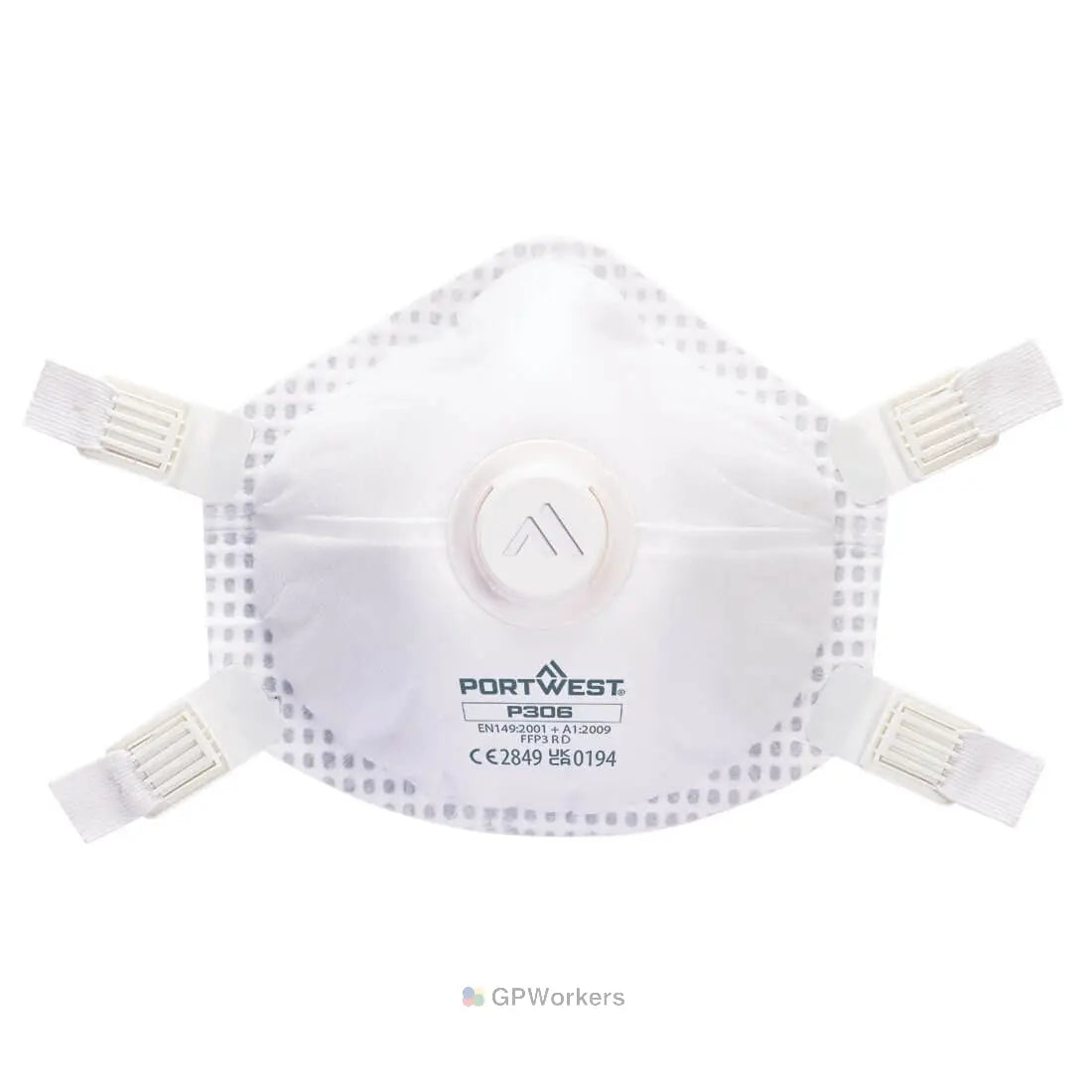 MASQUE FFP3 ULTIMATE RÉUTILISABLE AVEC VALVE (PAQUET DE 5 PIÈCES)