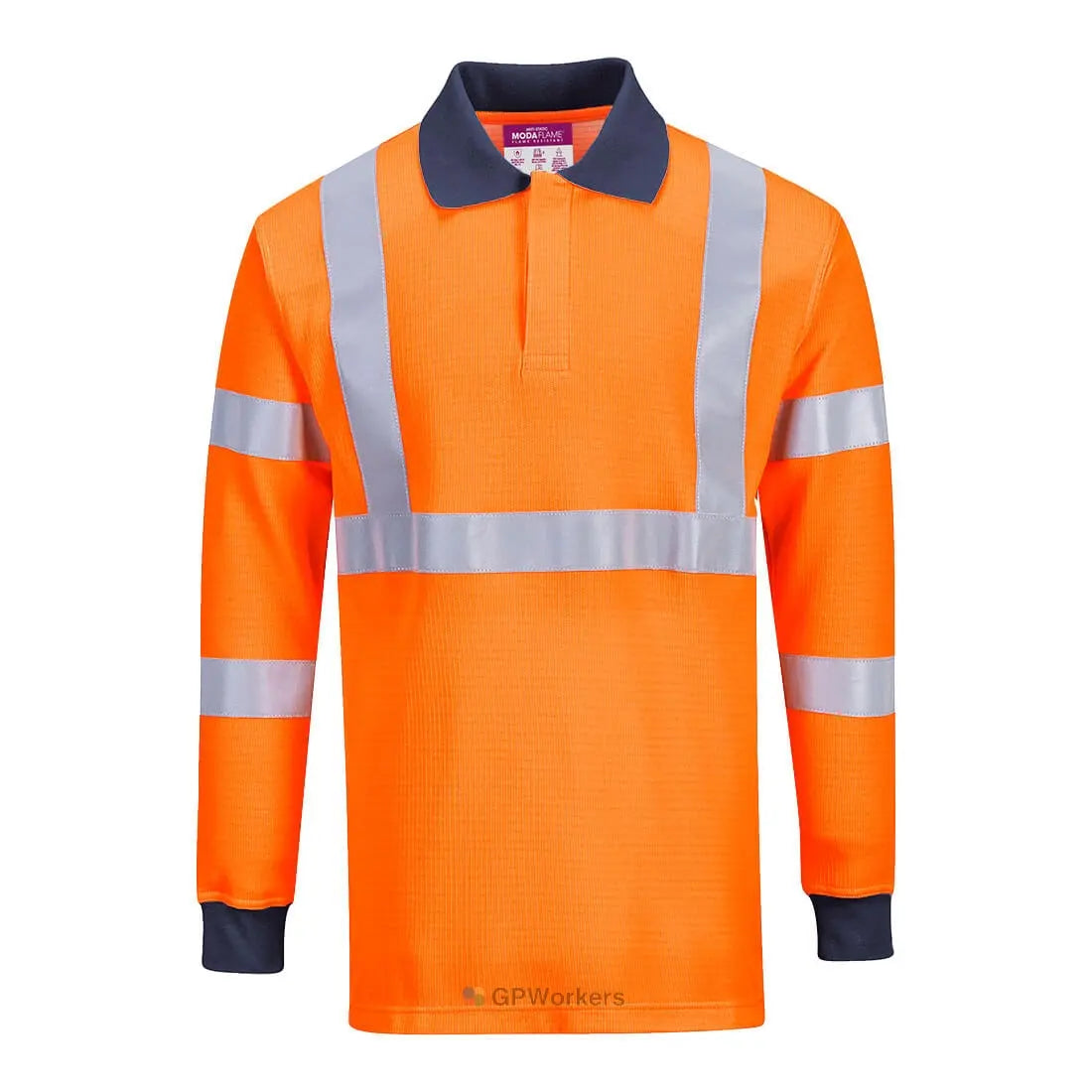 POLO RÉSISTANT À LA FLAMME AVEC NORME RIS