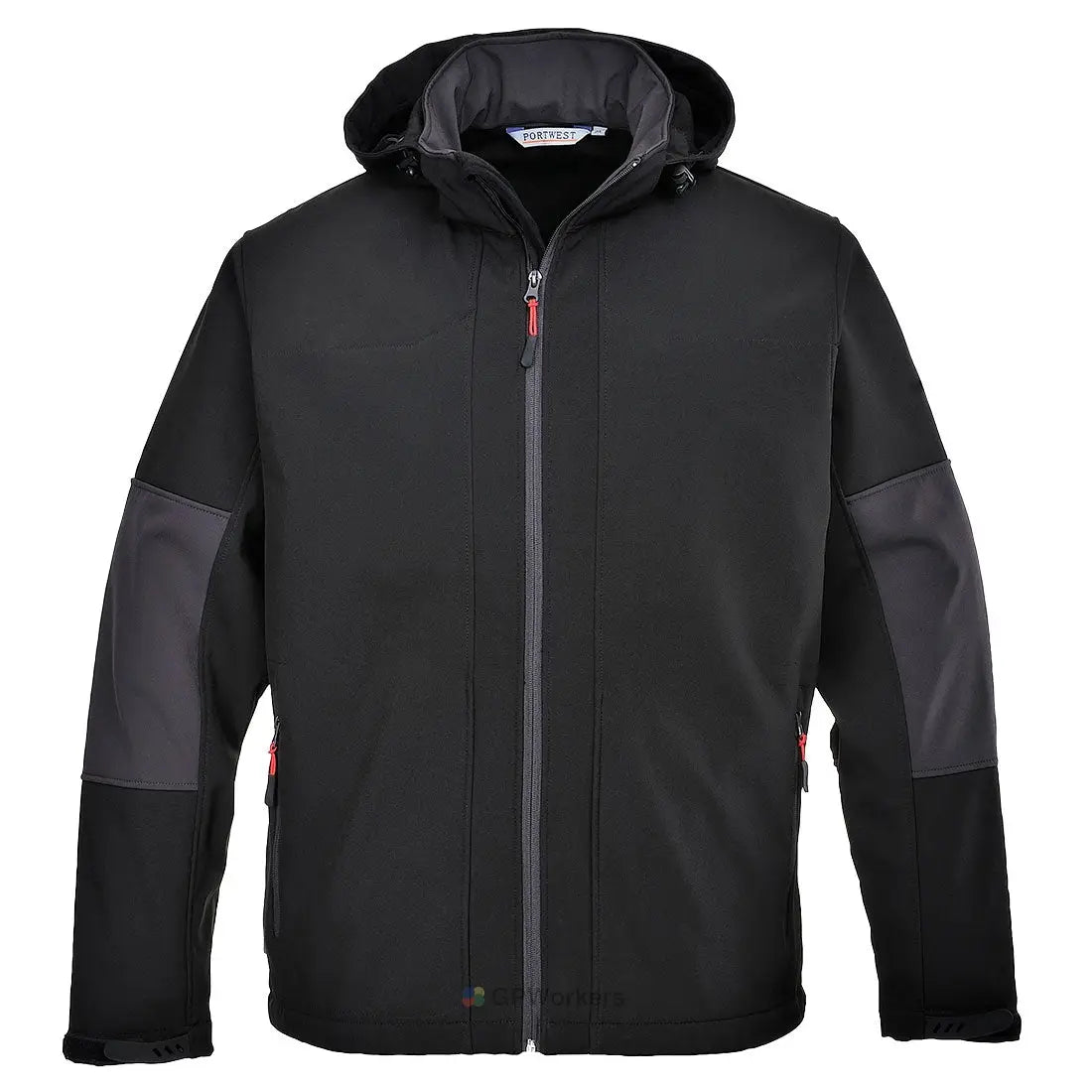 SOFTSHELL AVEC CAPUCHE (3 COUCHES)