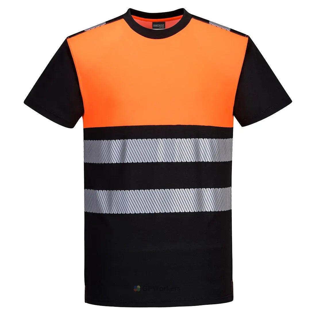 T-SHIRT PW3 HAUTE VISIBILITÉ CLASSE 1