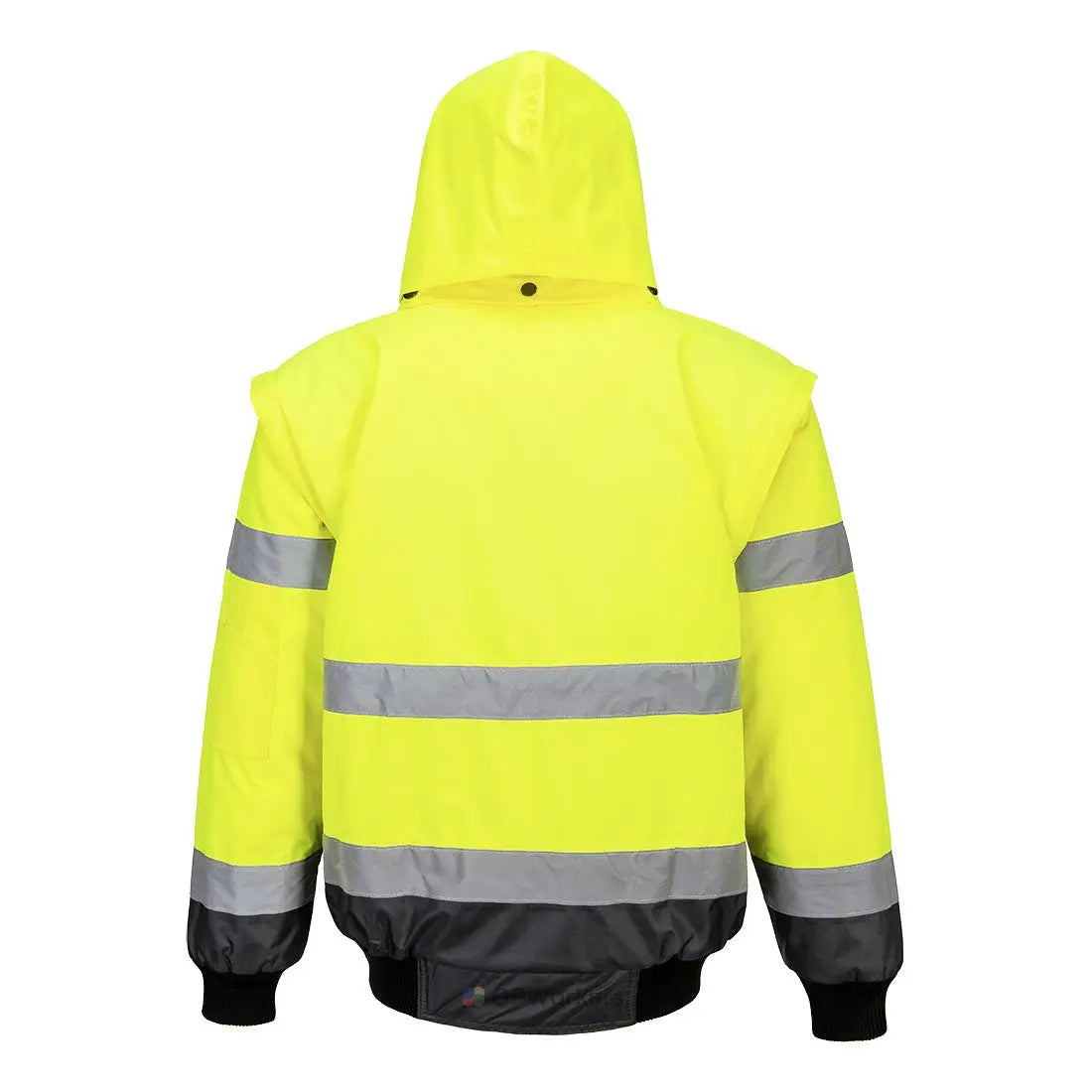 BLOUSON BOMBER  3-EN-1 HAUTE VISIBILITÉ BICOLORE PORTWEST