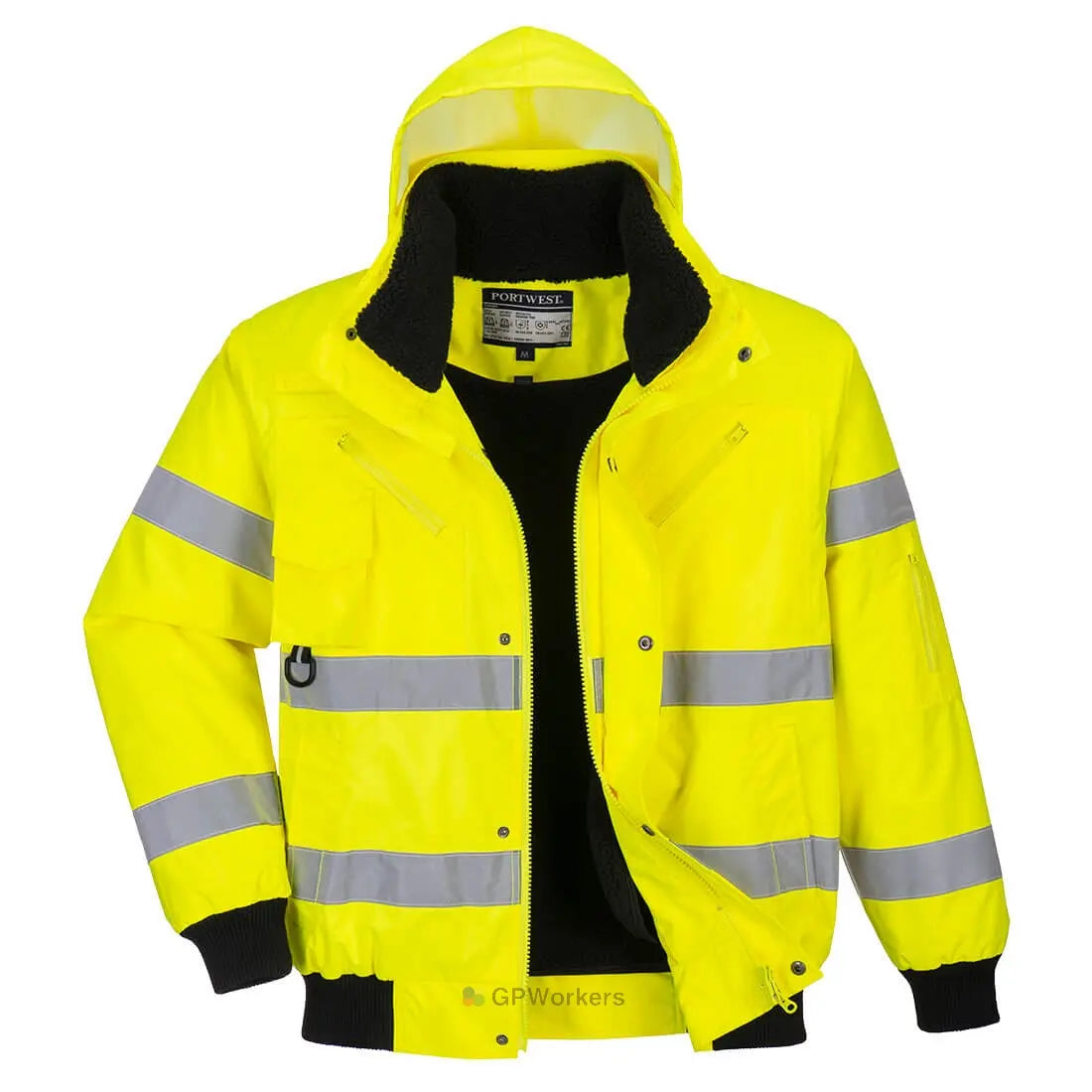 BLOUSON BOMBER HIVIS 3 EN 1 PORTWEST