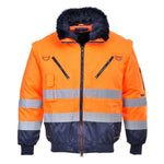 BLOUSON PILOTE 3 EN 1 HAUTE VISIBILITÉ PORTWEST