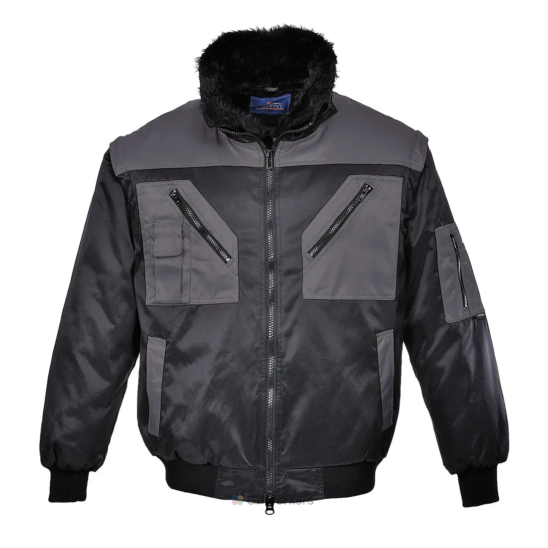 BLOUSON PILOTE BICOLORE