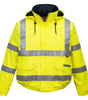 BLOUSON PILOTE HV PLUIE BIZFLAME ANTISTATIQUE ET FLAMME RETARDANT PORTWEST