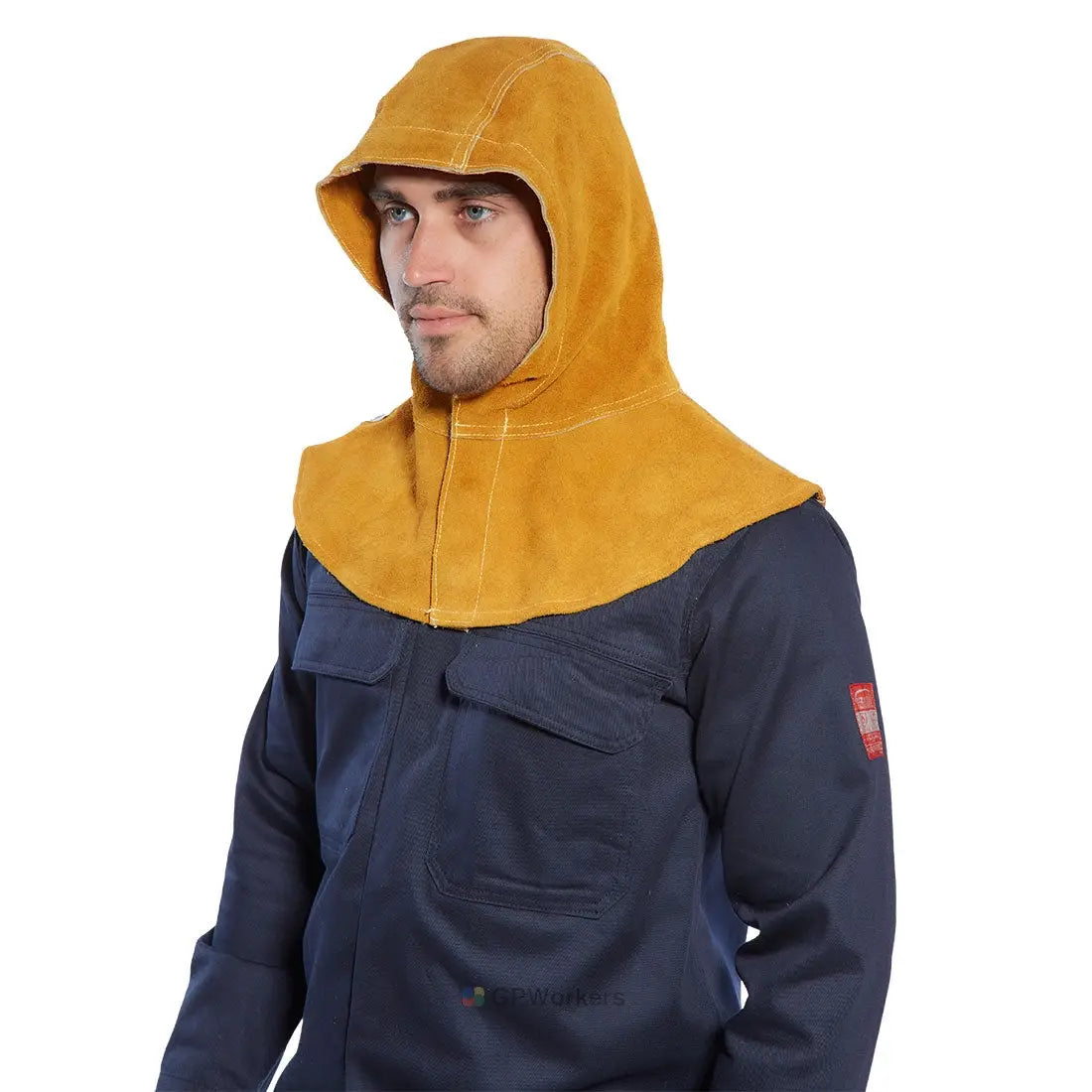 CAGOULE EN CUIR