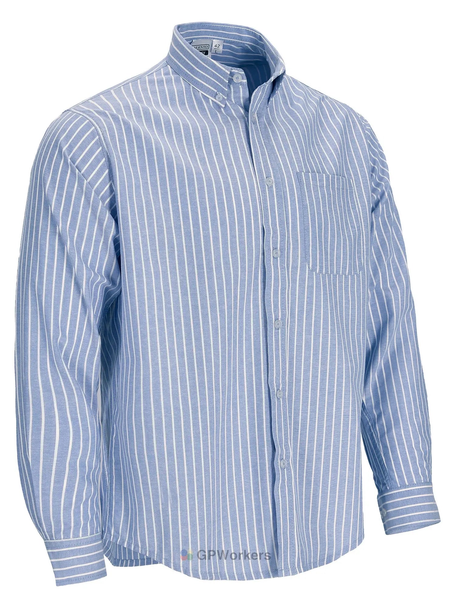 Chemise à rayures M/L AGENCY VALENTO