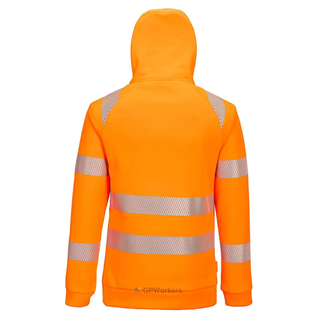 DX4 HI-VIS 1/4 ZIP HOODIE PORTWEST