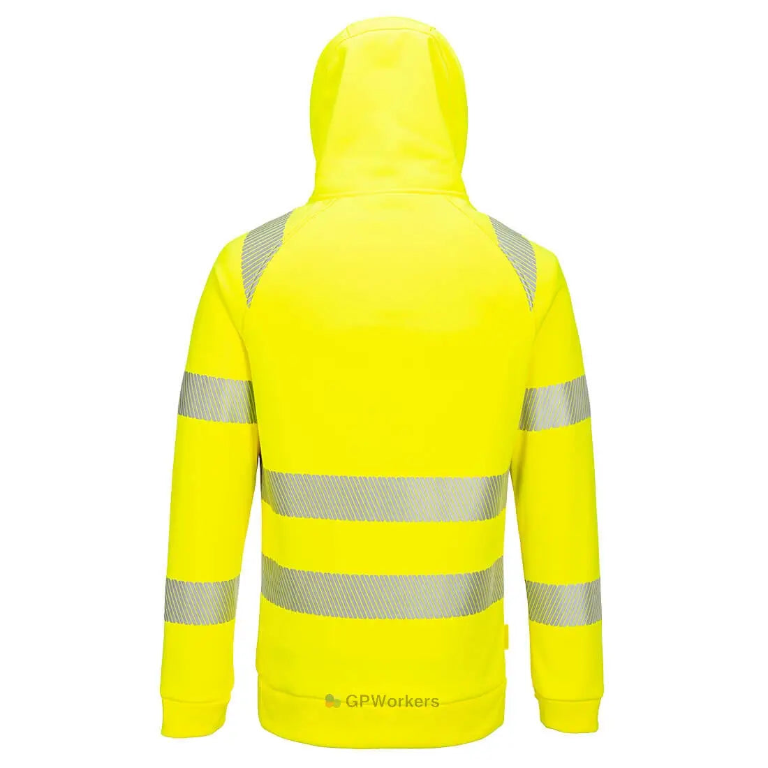 DX4 HI-VIS 1/4 ZIP HOODIE PORTWEST