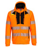 DX4 - SWEAT À CAPUCHE ZIPPÉ HAUTE-VISIBILITÉ PORTWEST