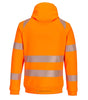 DX4 - SWEAT À CAPUCHE ZIPPÉ HAUTE-VISIBILITÉ PORTWEST
