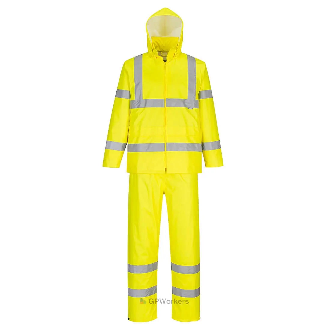 ENSEMBLE DE PLUIE ENROULABLE HAUTE VISIBILITÉ PORTWEST