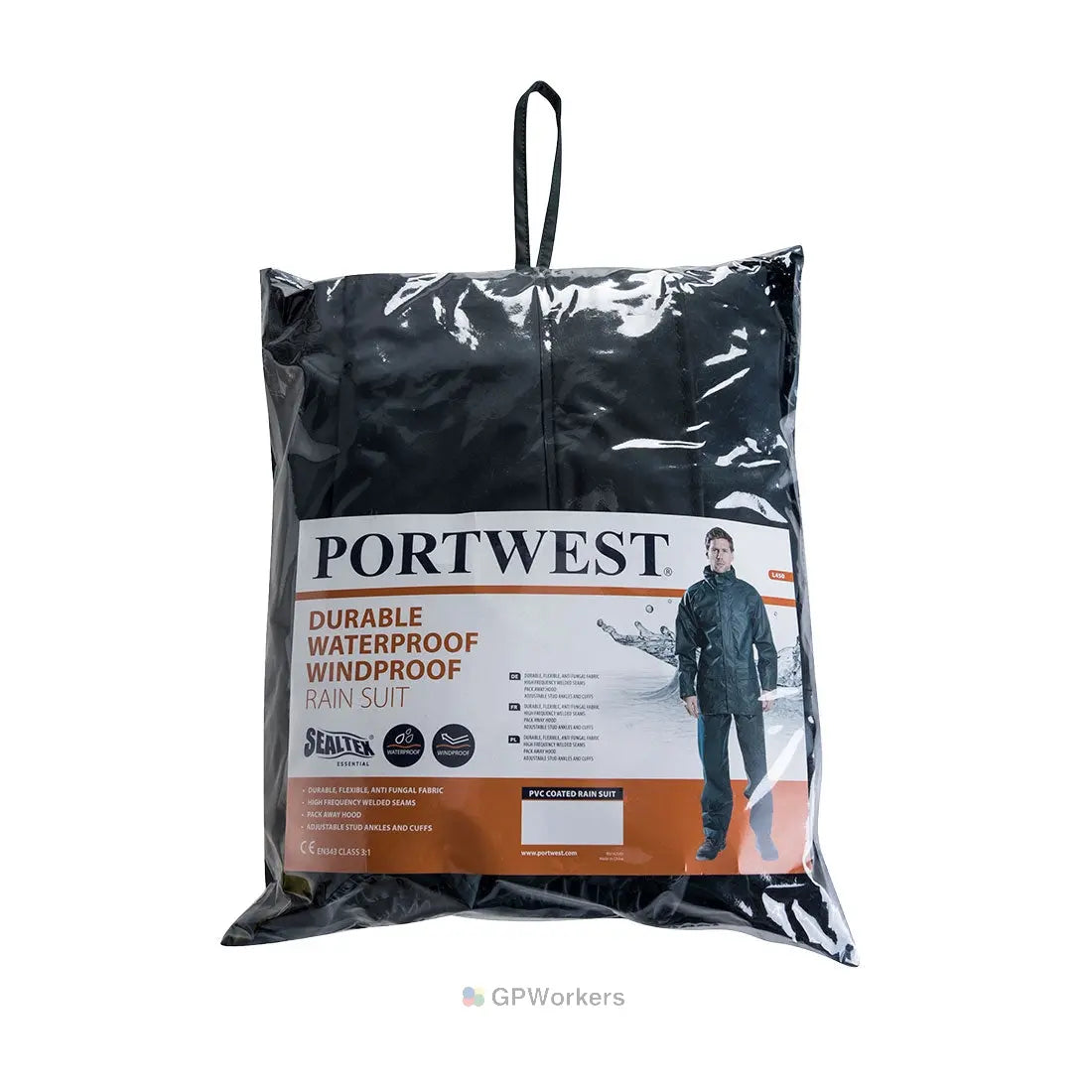ENSEMBLE DE PLUIE SEALTEX ESSENTIAL (ENSEMBLE 2 PIÈCES) PORTWEST