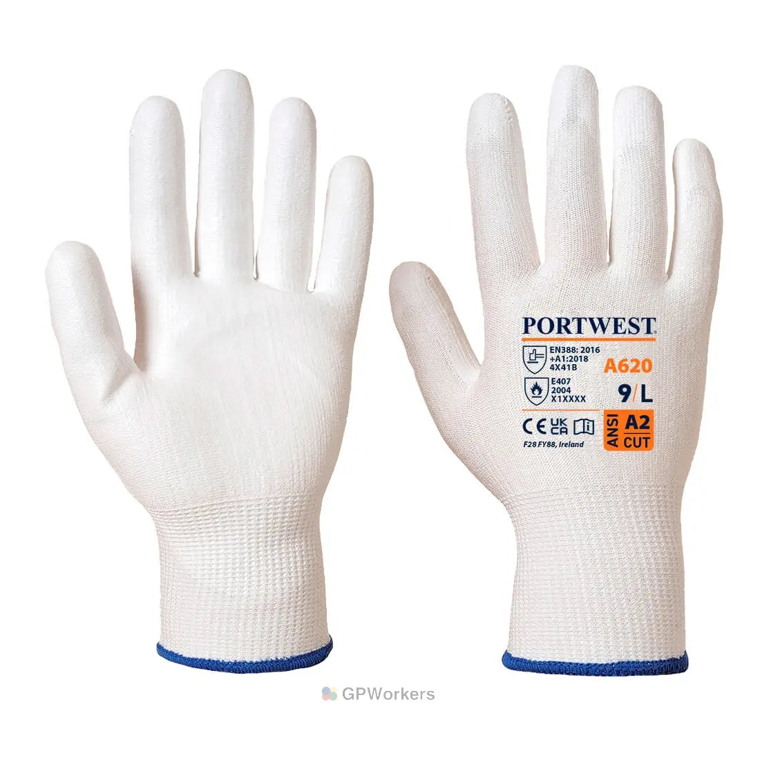 GANT LR PAUME PU COUPURE B