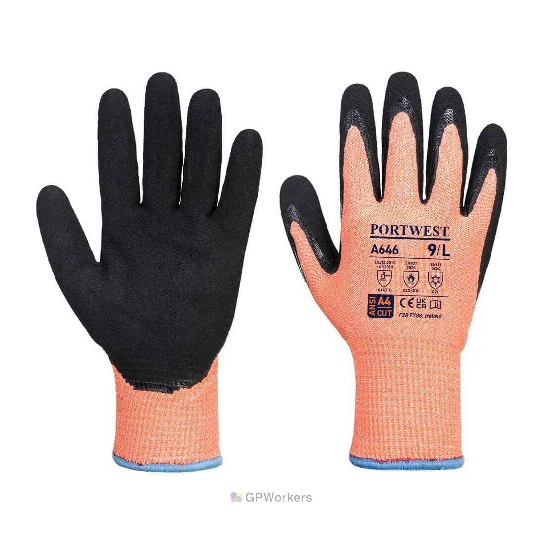 GANT NITRILE VIS-TEX WINTER CUT D13