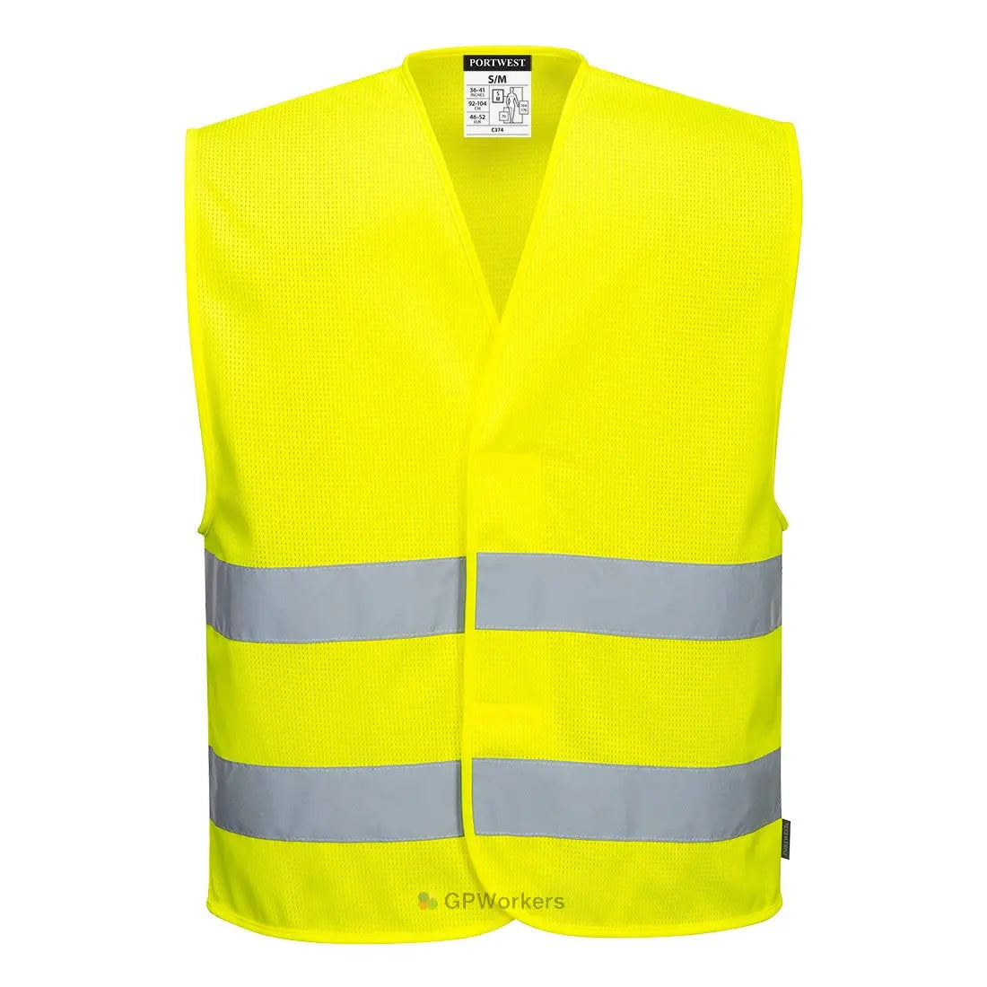 GILET 2 BANDES HI-VIS MESHAIR