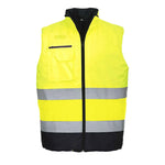 GILET BODYWARMER HAUTE-VISIBILITÉ BICOLORE PORTWEST