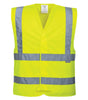 GILET HAUTE-VISIBILITÉ BAUDRIER DOUBLE CEINTURE PORTWEST