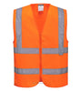 GILET HI-VIS AVEC ZIP PORTWEST