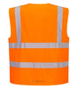 GILET HI-VIS AVEC ZIP PORTWEST