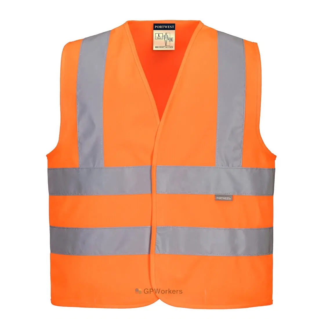 GILET HI-VIS ENFANTS 4 BANDES