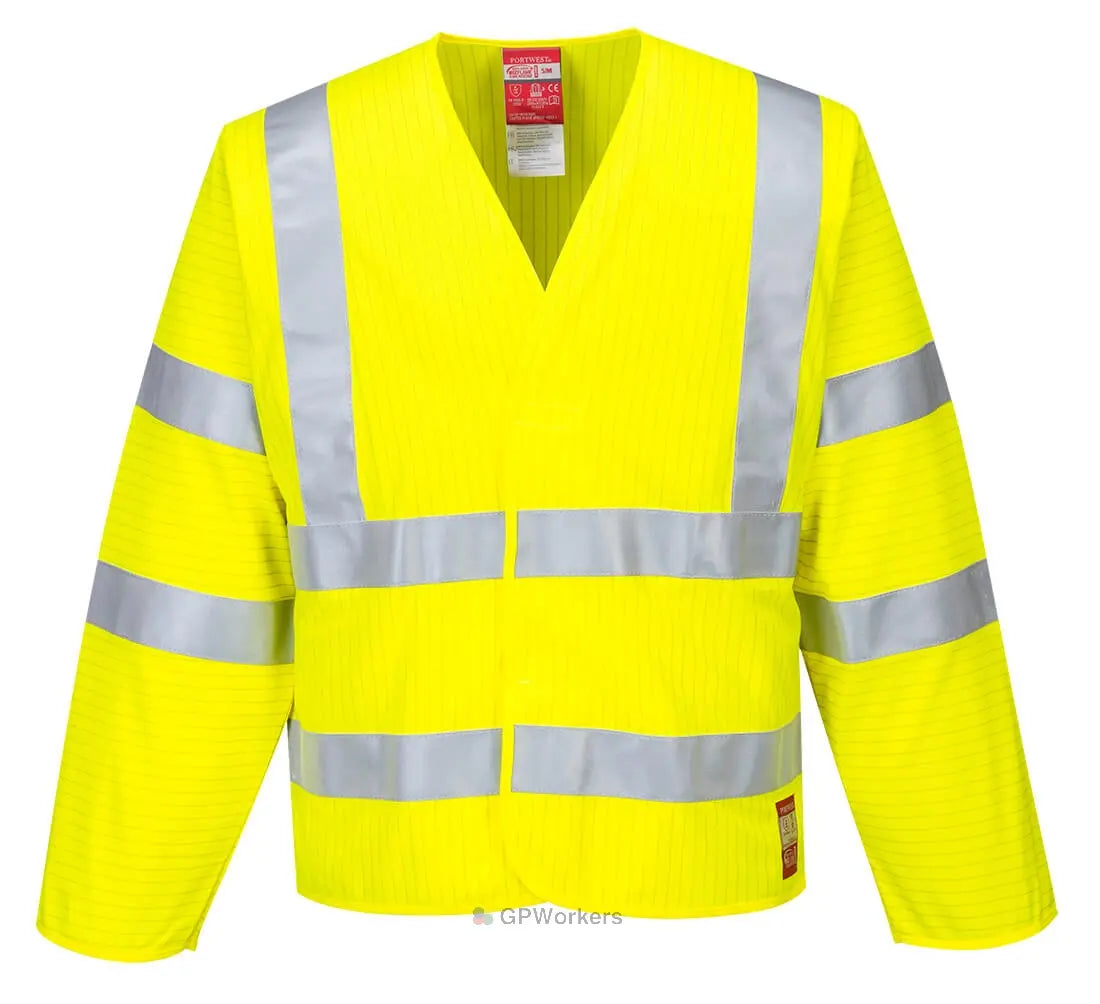 GILET HV ML ANTISTATIQUE - RÉSISTANTE À LA FLAMME PORTWEST