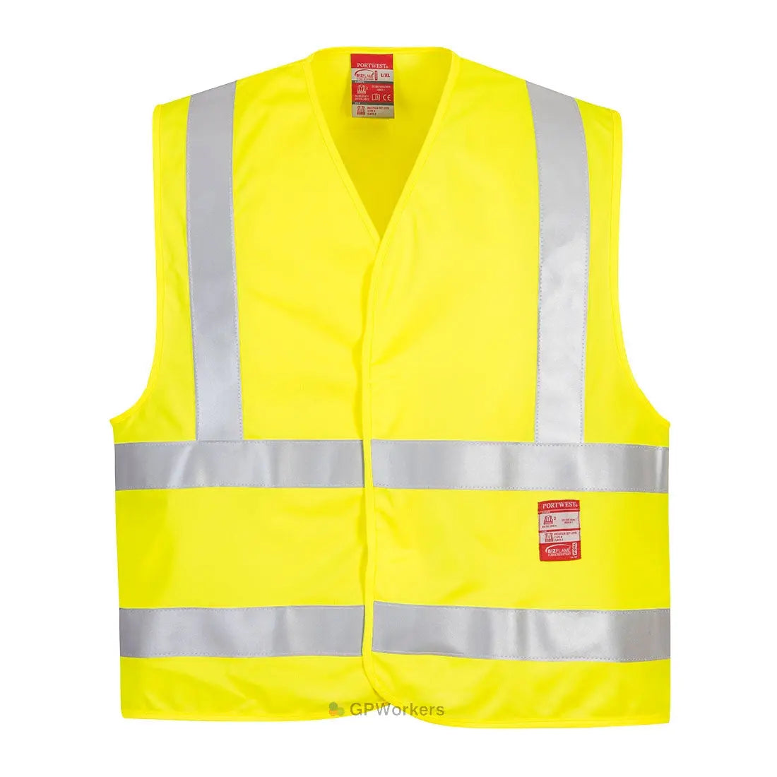 GILET HV RÉSISTANT À LA FLAMME