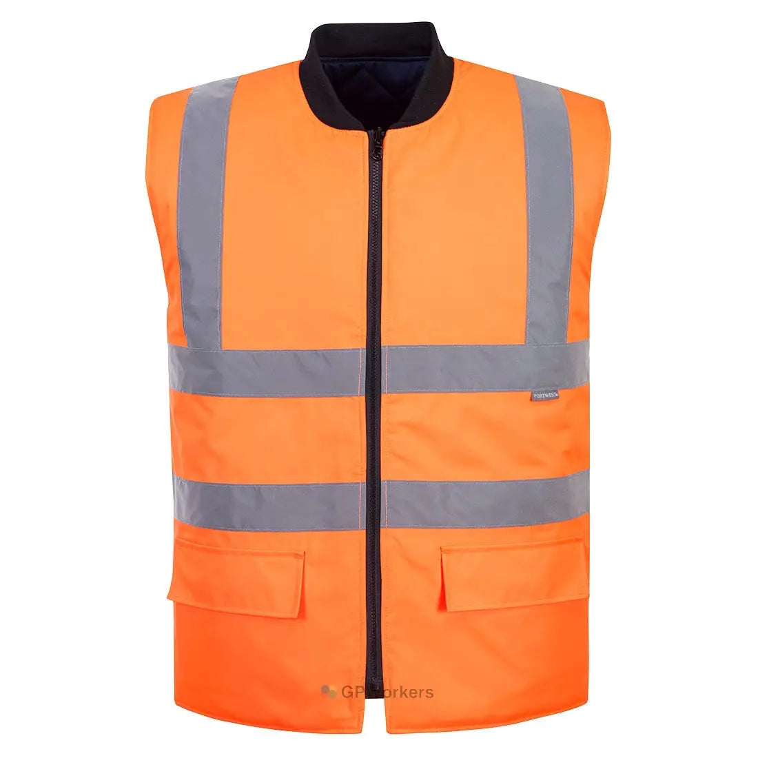 GILET HV RÉVERSIBLE