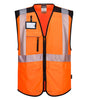 GILET MULTIPOCHES HAUTE-VISIBILITÉ PW3 PORTWEST