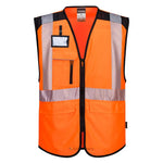 GILET MULTIPOCHES HAUTE-VISIBILITÉ PW3 PORTWEST