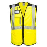 GILET MULTIPOCHES HAUTE-VISIBILITÉ PW3 PORTWEST