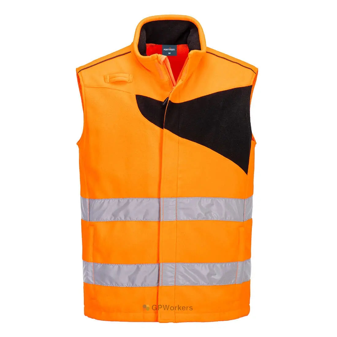 GILET SANS MANCHES POLAIRE HAUTE-VISIBILITÉ PW2 PORTWEST