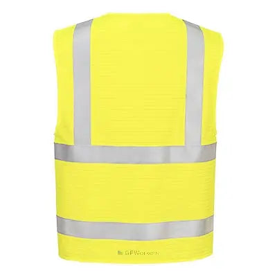 Gilet zippé Bizflame HV FR SafeWorkers