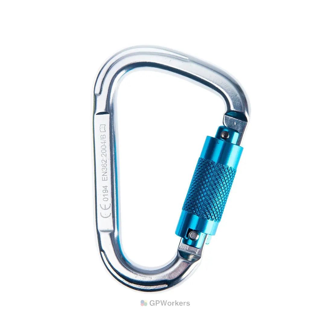 MOUSQUETON EN ALUMINIUM TWIST LOCK