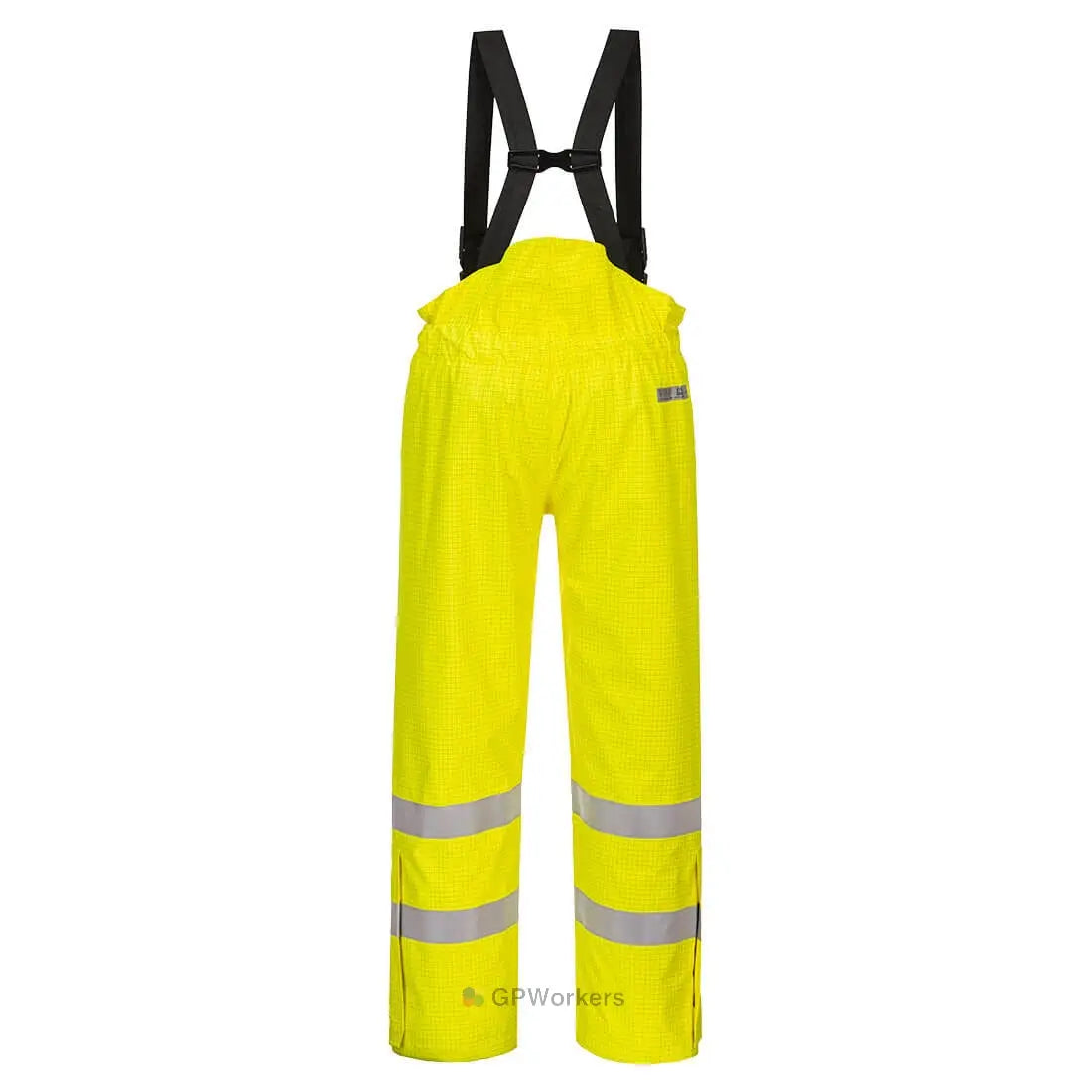 PANTALON BIZFLAME RAIN DOUBLÉ HI-VIS FR ANTISTATIQUE PORTWEST