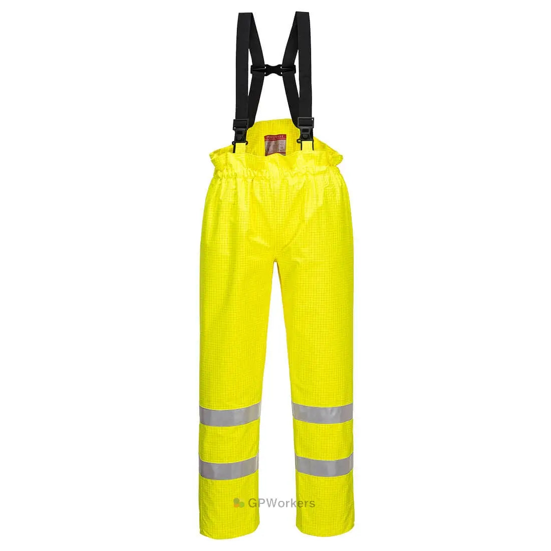 PANTALON BIZFLAME RAIN NON DOUBLÉ HI-VIS ANTISTATIQUE FR