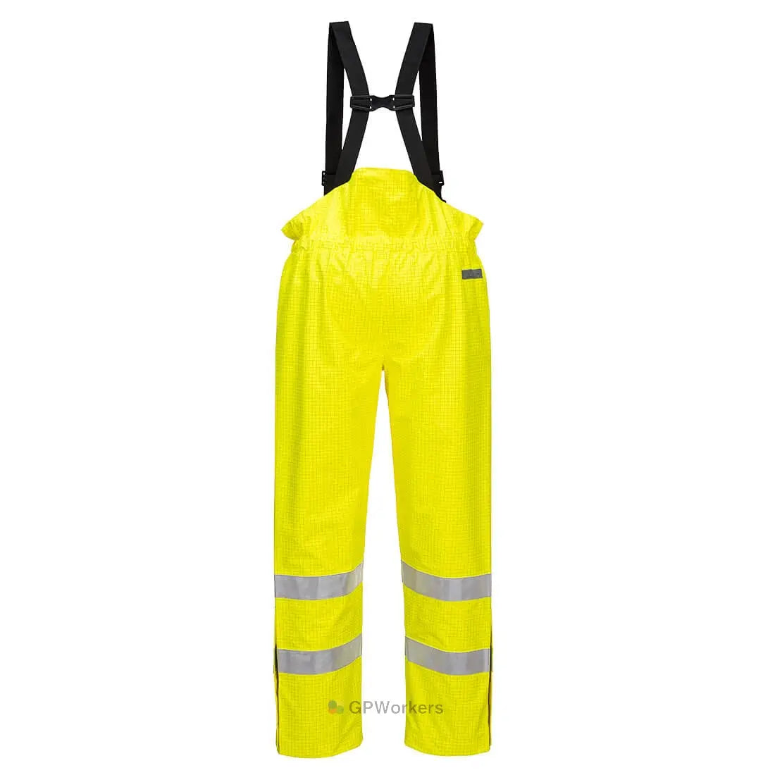 PANTALON BIZFLAME RAIN NON DOUBLÉ HI-VIS ANTISTATIQUE FR PORTWEST