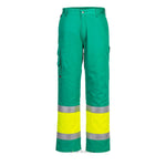 PANTALON COMBAT HI-VIS BICOLORE PORTWEST