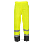 PANTALON DE PLUIE HI-VIS BICOLORE PORTWEST