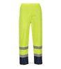 PANTALON DE PLUIE HI-VIS BICOLORE PORTWEST
