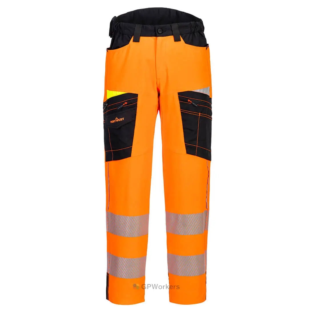 PANTALON DE TRAVAIL STRETCH DX4 HV PORTWEST