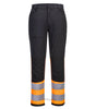 PANTALON DE TRAVAIL STRETCH HV CLASSE 1 ECO WX2 PORTWEST