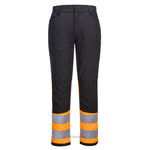 PANTALON DE TRAVAIL STRETCH HV CLASSE 1 ECO WX2 PORTWEST