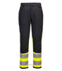 PANTALON DE TRAVAIL STRETCH HV CLASSE 1 ECO WX2 PORTWEST