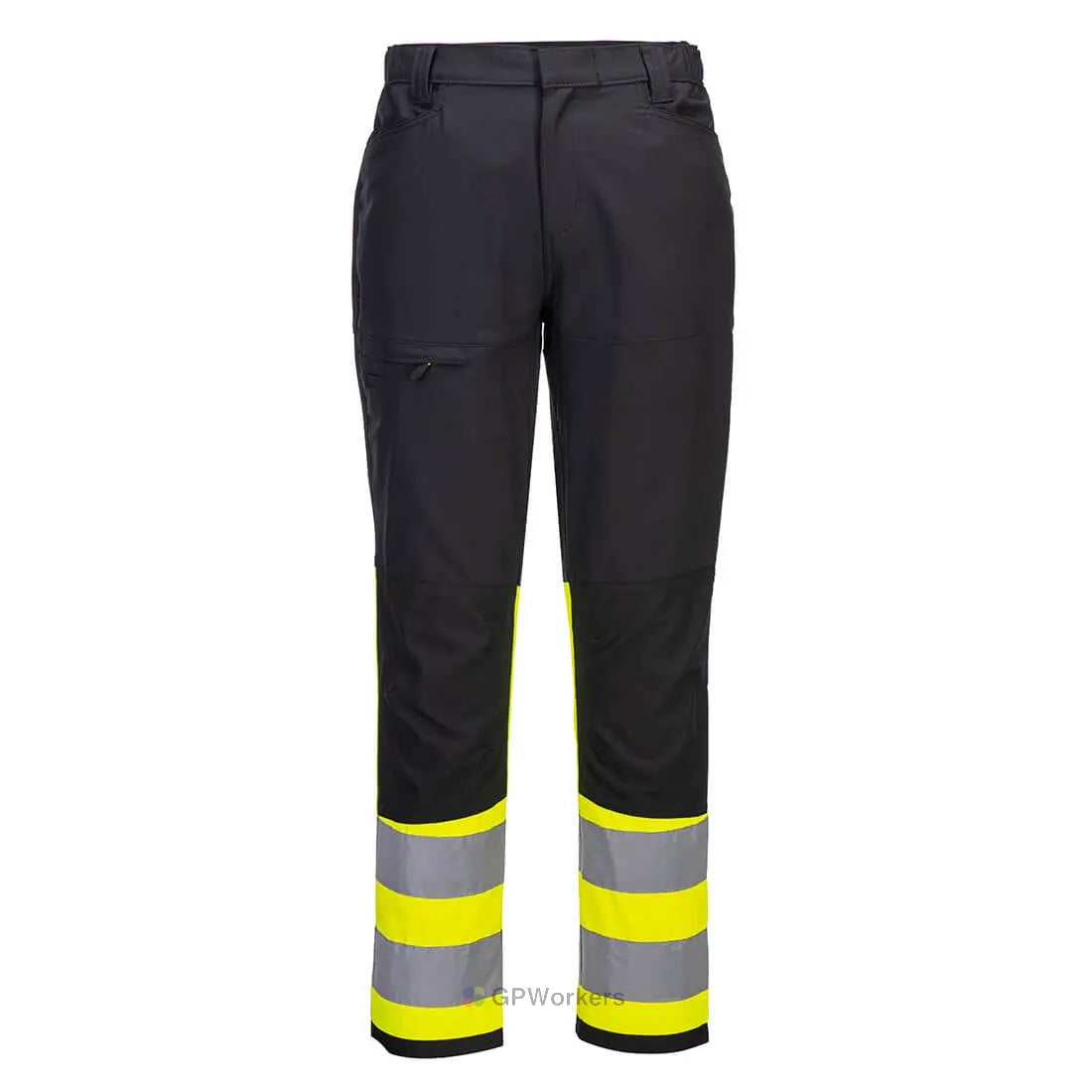 PANTALON DE TRAVAIL STRETCH HV CLASSE 1 ECO WX2