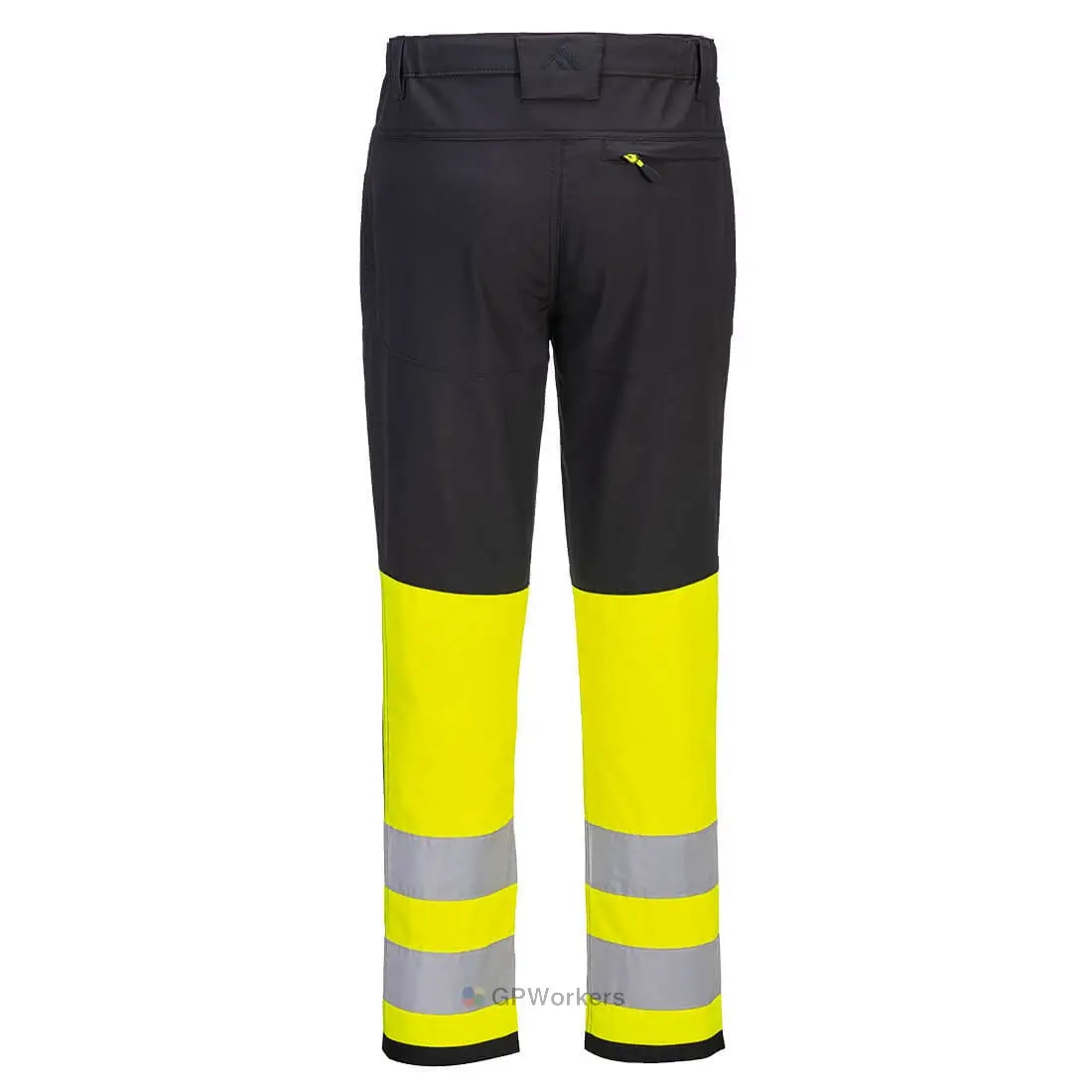 PANTALON DE TRAVAIL STRETCH HV CLASSE 1 ECO WX2 PORTWEST