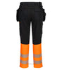 PANTALON DX4 ARTISANS HAUTE-VISIBILITÉ CLASSE 1 AVEC POCHES FLOTTANTES DÉMONTABLES PORTWEST